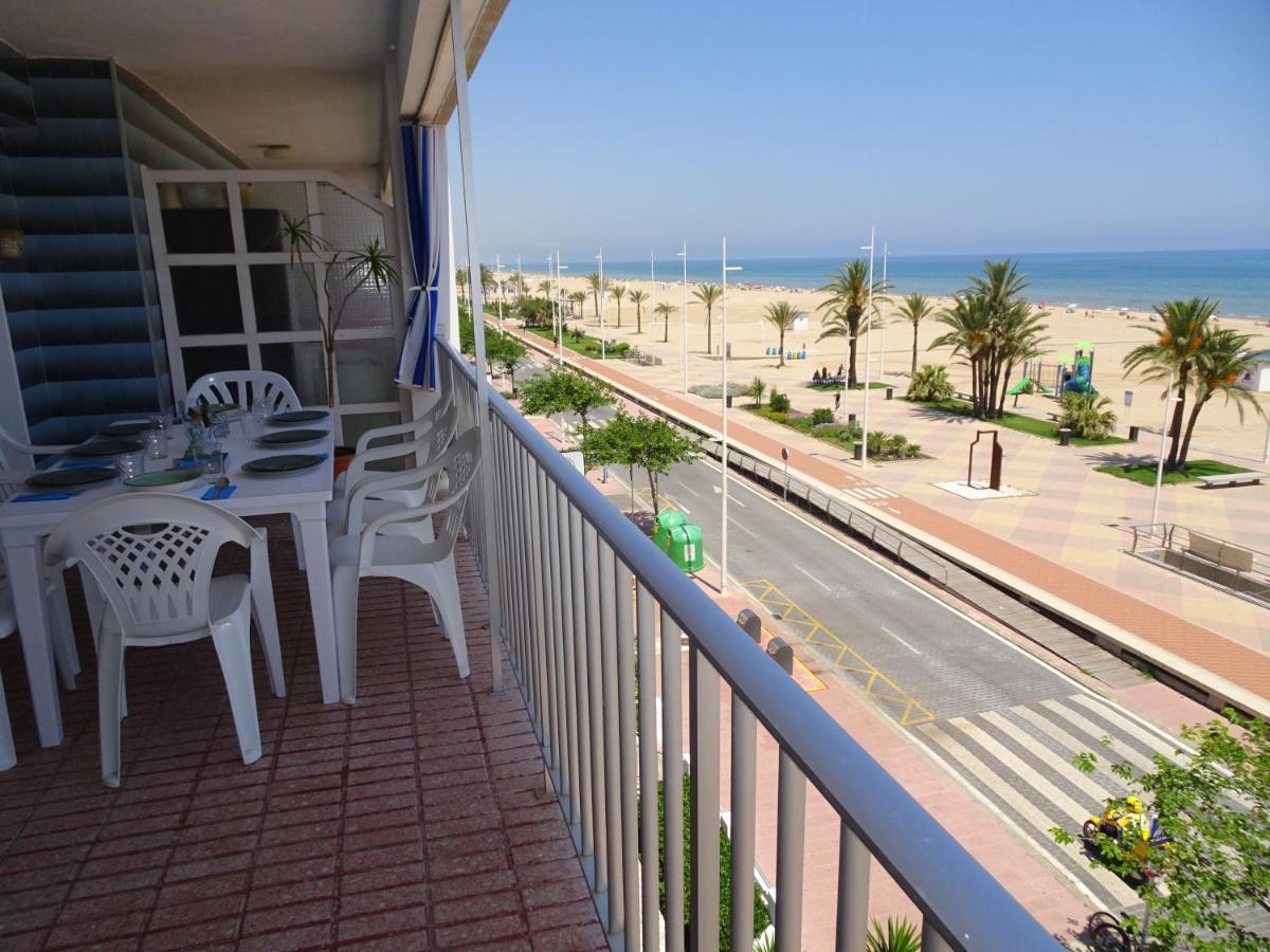 Neptuno 27 - Primera Linea De Playa Playa de Gandia Ngoại thất bức ảnh