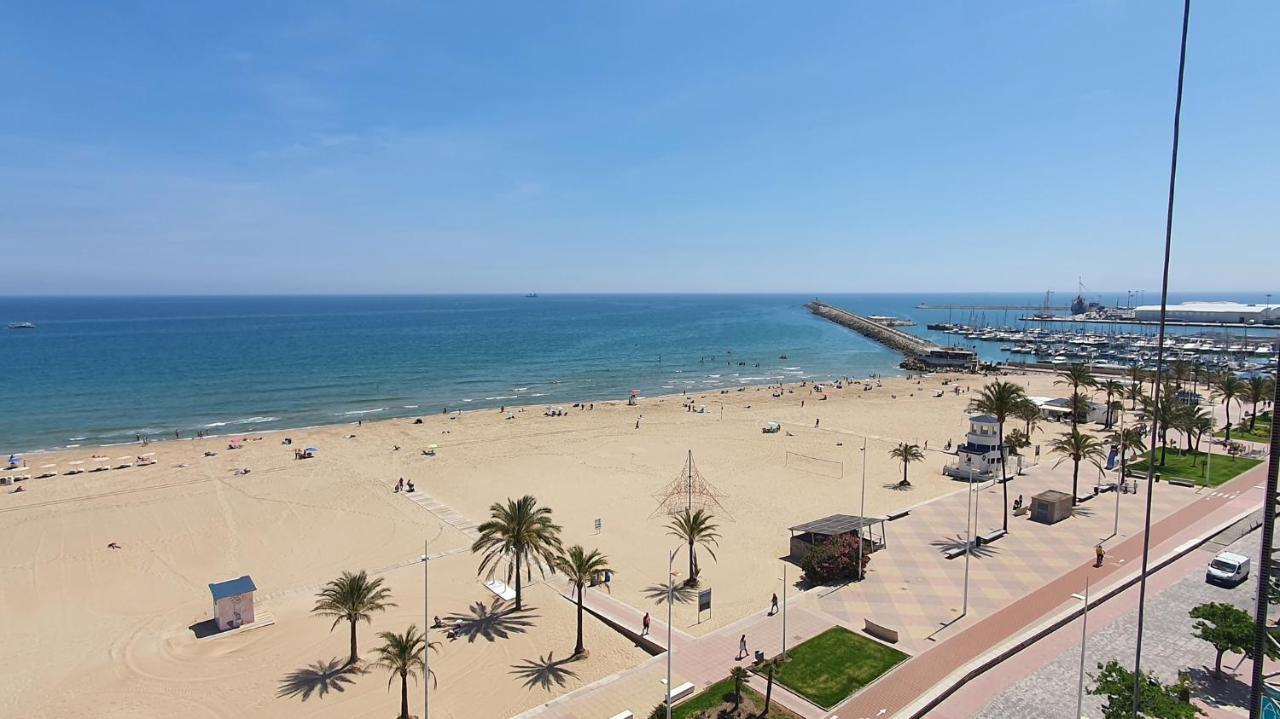 Neptuno 27 - Primera Linea De Playa Playa de Gandia Ngoại thất bức ảnh