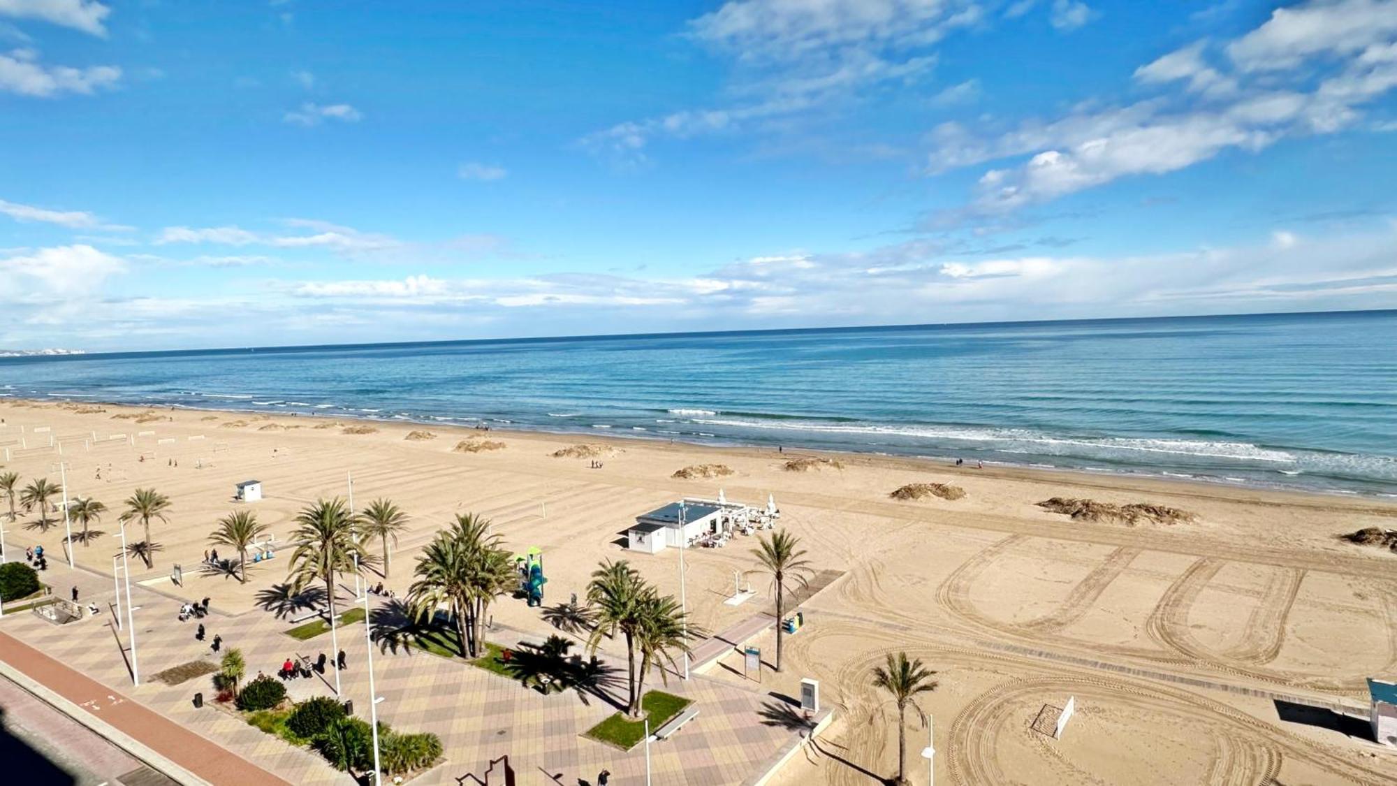 Neptuno 27 - Primera Linea De Playa Playa de Gandia Ngoại thất bức ảnh