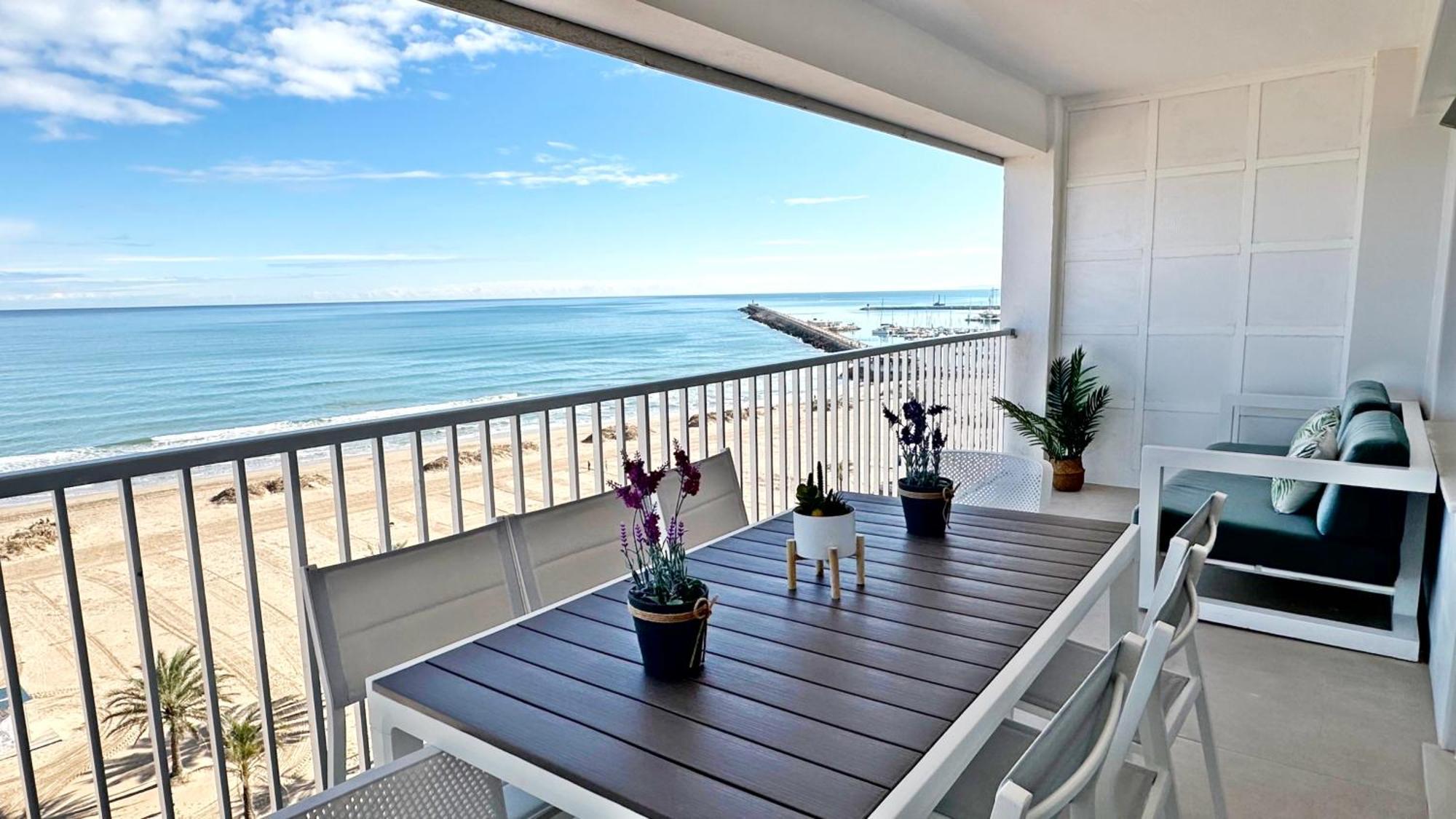 Neptuno 27 - Primera Linea De Playa Playa de Gandia Ngoại thất bức ảnh